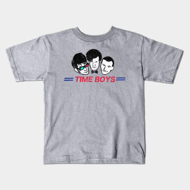 Time Boys Kids T-Shirt by theSteele